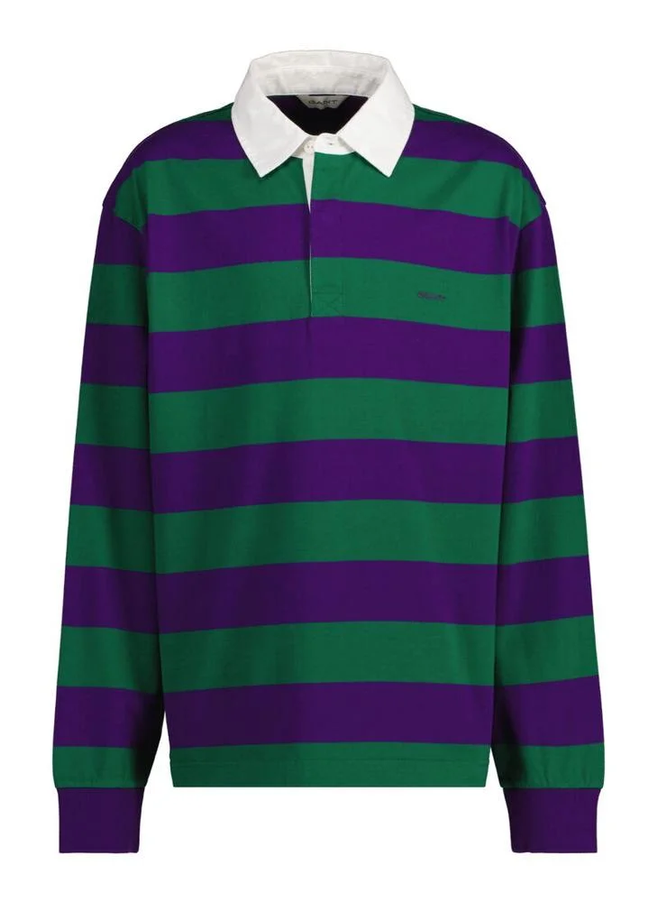 GANT Gant Teens Shield Striped Rugby Shirt