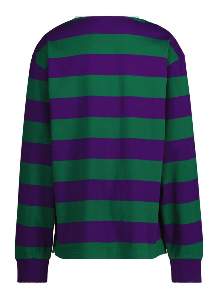 غانت Gant Teens Shield Striped Rugby Shirt