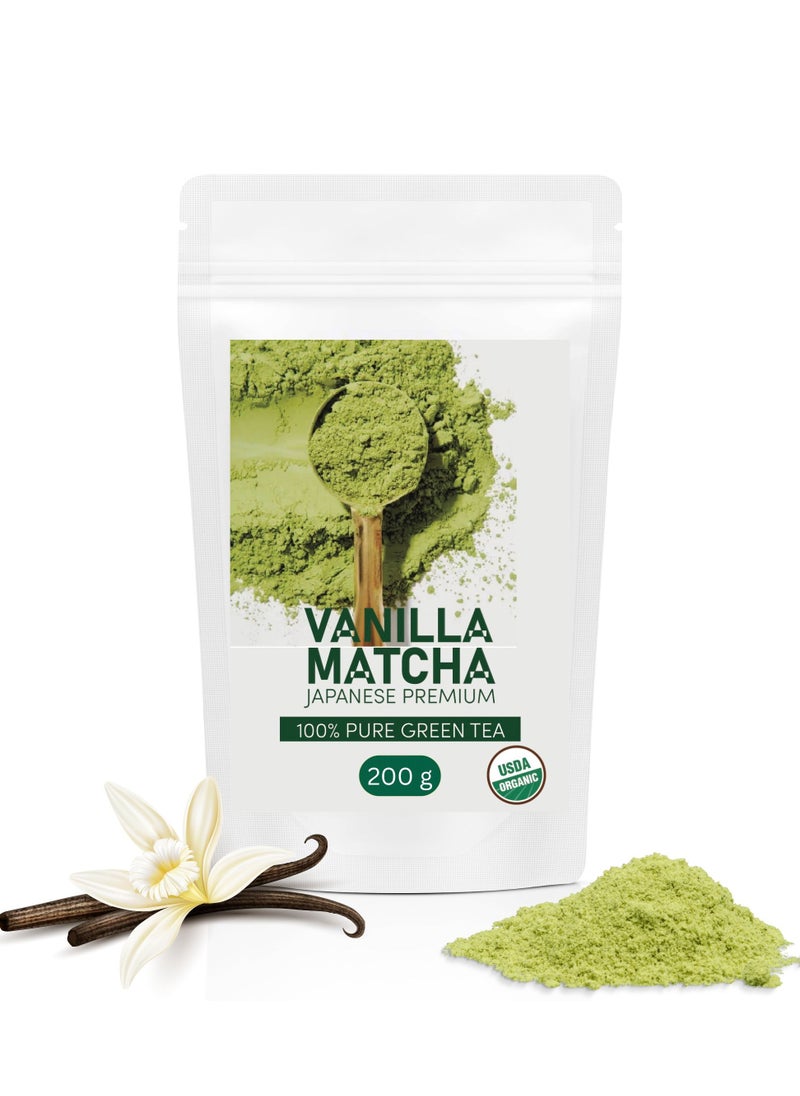 Vanilla Matcha Japanese Premium 100% Pure Green Tea 200g - pzsku/Z51F132EE4107F36C0AD9Z/45/_/1708679168/14061b3e-ec63-4e4e-99e4-5ef6b76fea80