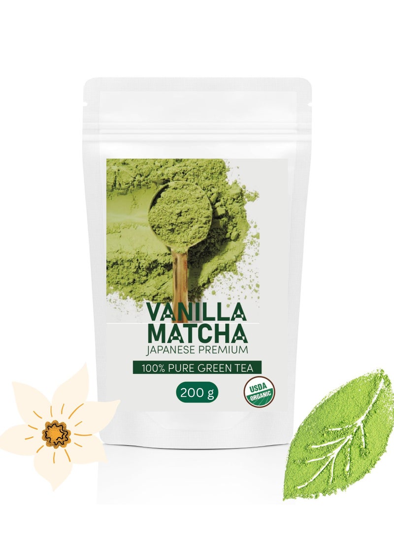 Vanilla Matcha Japanese Premium 100% Pure Green Tea 200g - pzsku/Z51F132EE4107F36C0AD9Z/45/_/1708679188/cc19b4fe-4035-4dae-9a05-62ecf2109a76