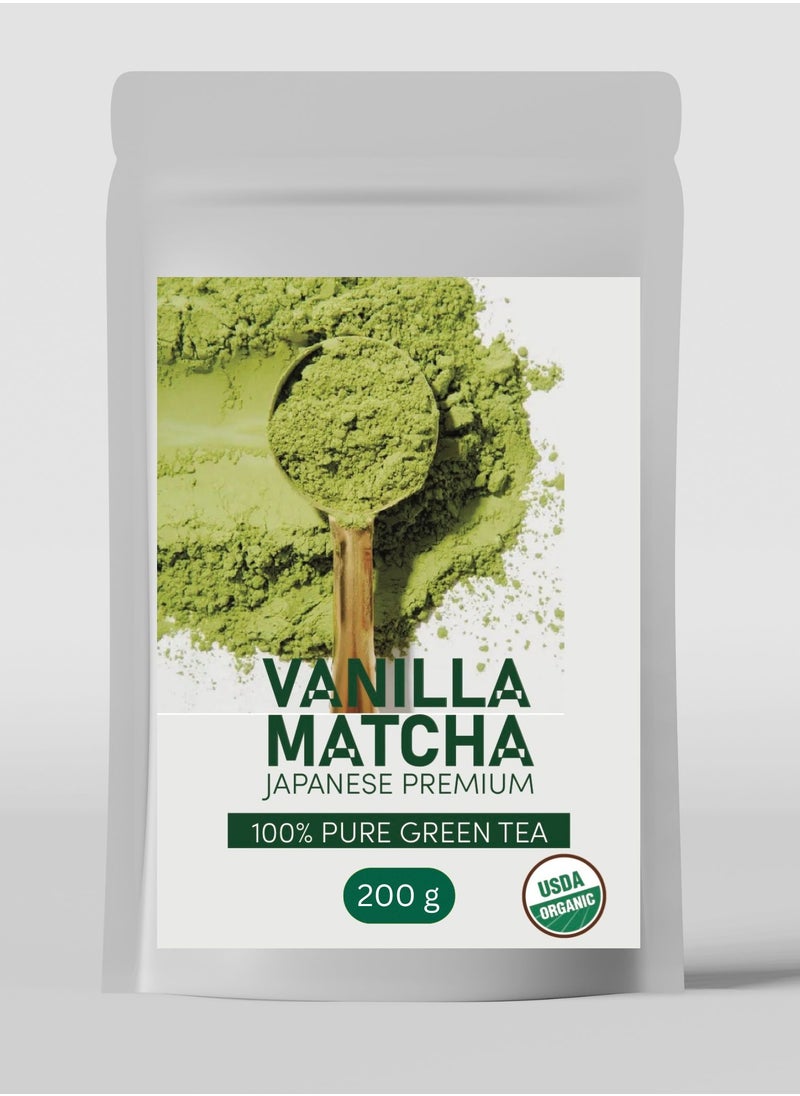 Vanilla Matcha Japanese Premium 100% Pure Green Tea 200g - pzsku/Z51F132EE4107F36C0AD9Z/45/_/1708679208/7fd1541e-e3d1-4cc6-b290-8b7098c5385f