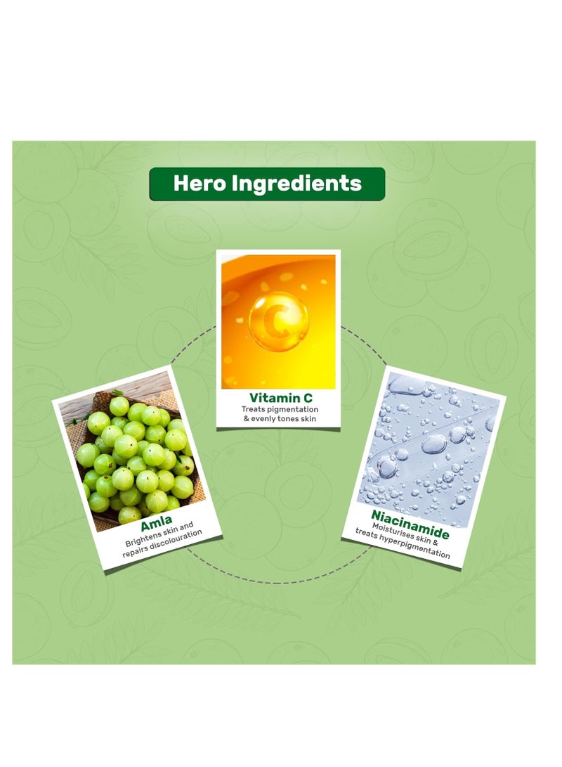 ENN juiCy Skin Radiance Vitamin C Cream  Face Moisturizer for Men and Women  Pigmentation Cream Ageing  Dullness  Boost Collagen  Amla Niacinamide 50 gm - Image 5