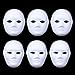 GSHLLO 6 Pcs DIY Full Face Masks Cosplay Masquerade Mask Paintable Blank Masks White Craft Masks Dance Party Halloween Masks for Party - Image 3