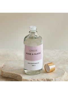 Home Box زيت تعبئة معطر هواء كريد روز باللون المخملي 100 مل  - Image 2