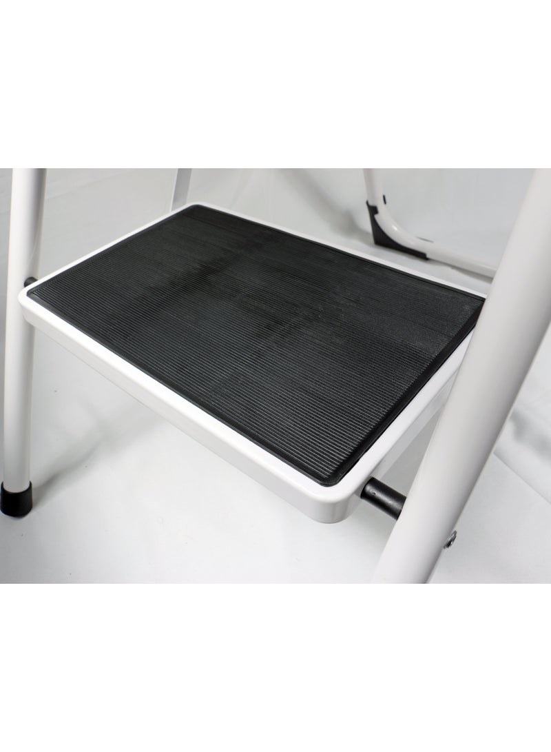 NAMSON NAMSON 4 STEP FOLDING STEEL LADDER R26904 – Durable & Stable | Lightweight Folding Ladder | Safe for Home & Office Use - Image 2