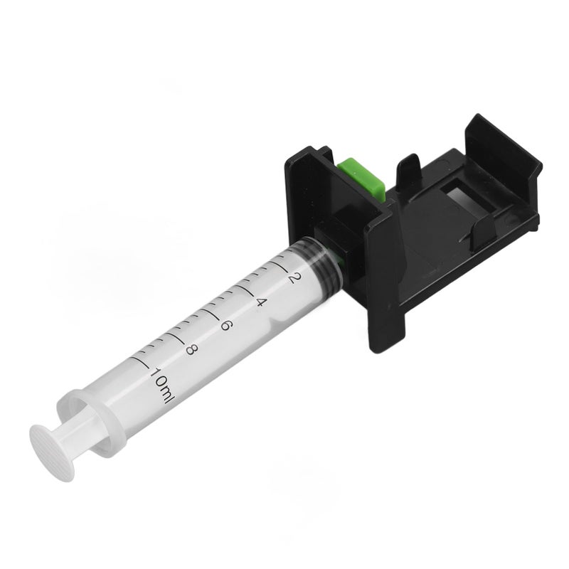 Ink Refill Clamp Holder with Syringe and Bubbles Nozzle for Printers ABS PP Portable - Image 3