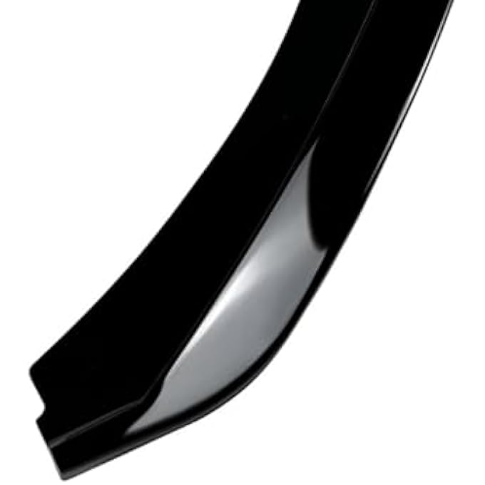 FINMOKAL Front Bumper Spoiler Lip Splitter Air Dam Kit Compatible with Seat Leon MK3.5 Standard Version 2017-2020 Gloss Black (Not Fit for Sport FR/Cupra!) - Image 5
