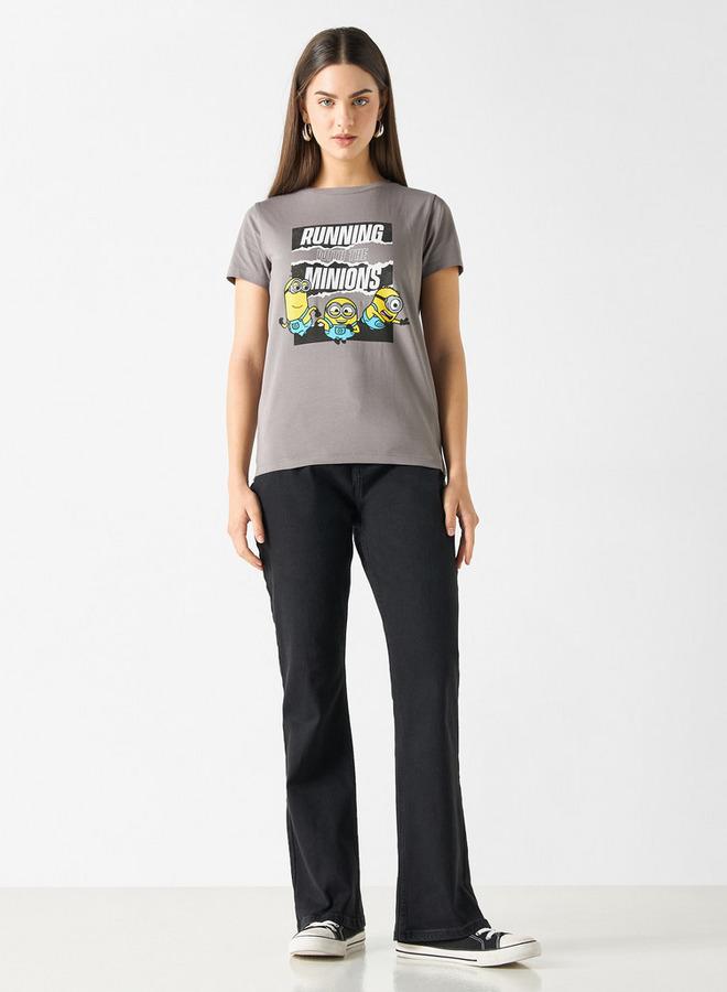 لي كوبر بنطلون جينز سادة واسع الساقين بجيوب من لي كوبر - Image 2