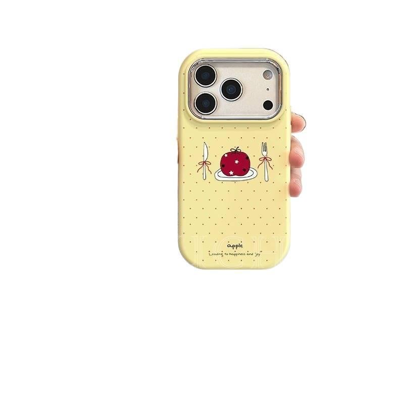 غطاء واقي | حماية من السقوط | Knife Fork Apple سيليكون | مقاوم للصدمات لـ iPhone 12 Pro | حبل تعليق - Image 1