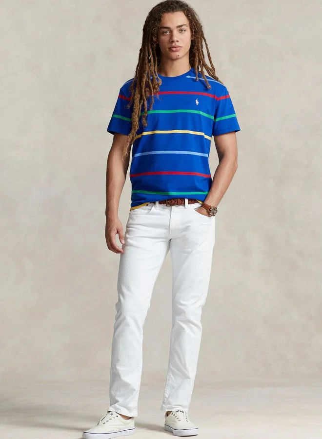 POLO RALPH LAUREN Classic Fit Striped Jersey T-Shirt