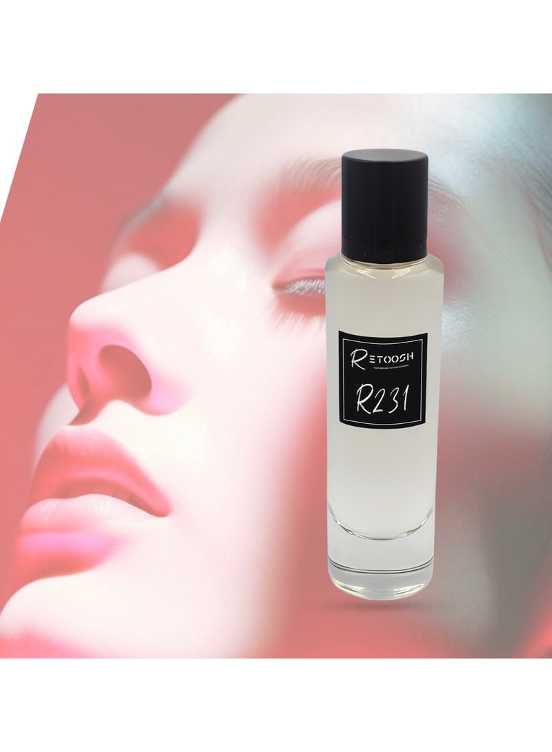 رتوش للعطور احتضني رائحة R231 – عطر زهري فاكهي غورماند للنساء | 50 مل. - Image 3