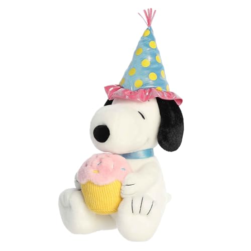 Aurora® Adorable Peanuts® Birthday Snoopy™ Stuffed Animal - Officially Licensed Toys for All Snoopy Fans - Nostalgic Gift for Adults and Birthday Celebrations - 16 Inches - Image 5