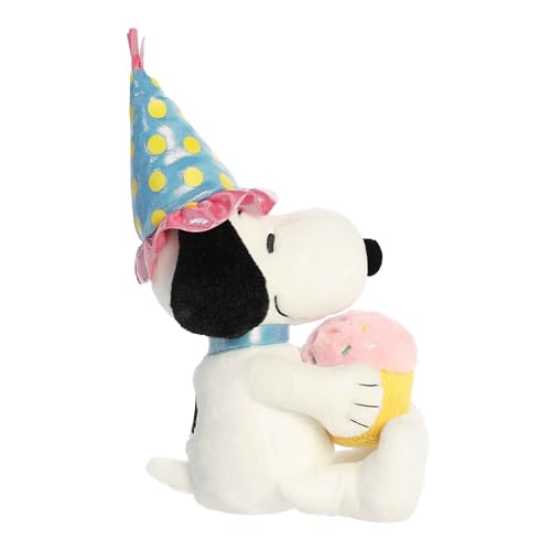 Aurora® Adorable Peanuts® Birthday Snoopy™ Stuffed Animal - Officially Licensed Toys for All Snoopy Fans - Nostalgic Gift for Adults and Birthday Celebrations - 16 Inches - Image 3