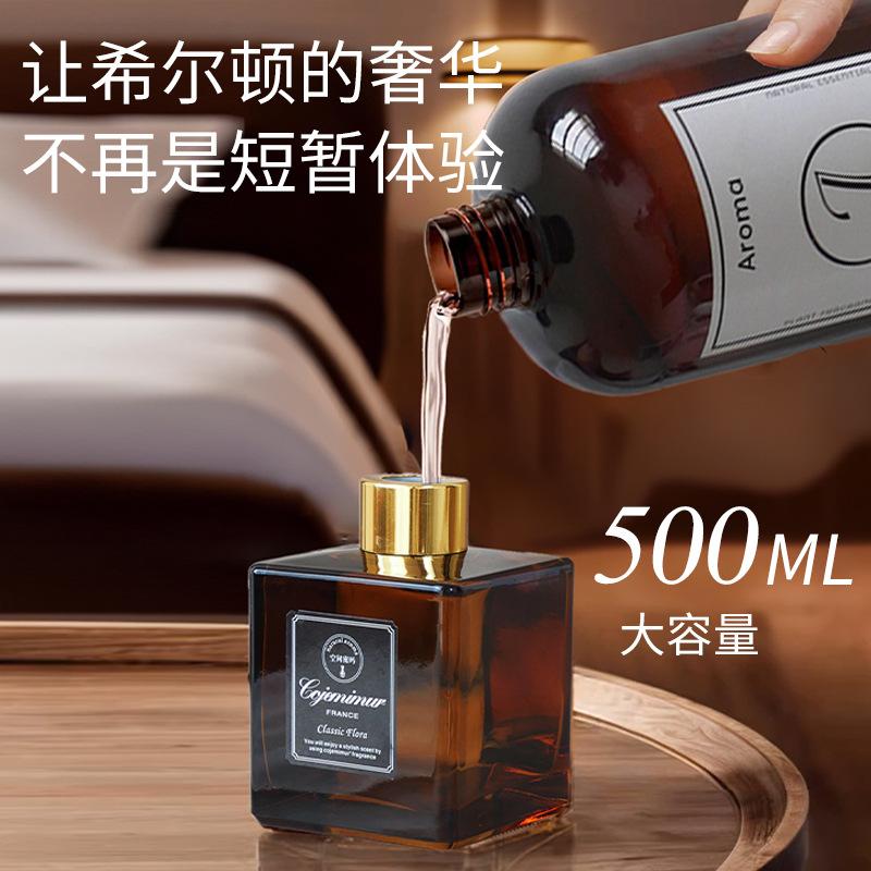 Aromatic Essential Oil Refill for Diffusers Long-Lasting Scent Enhancer for Home Office Bathroom Bedroom Use 500ml Bottle - Image 3