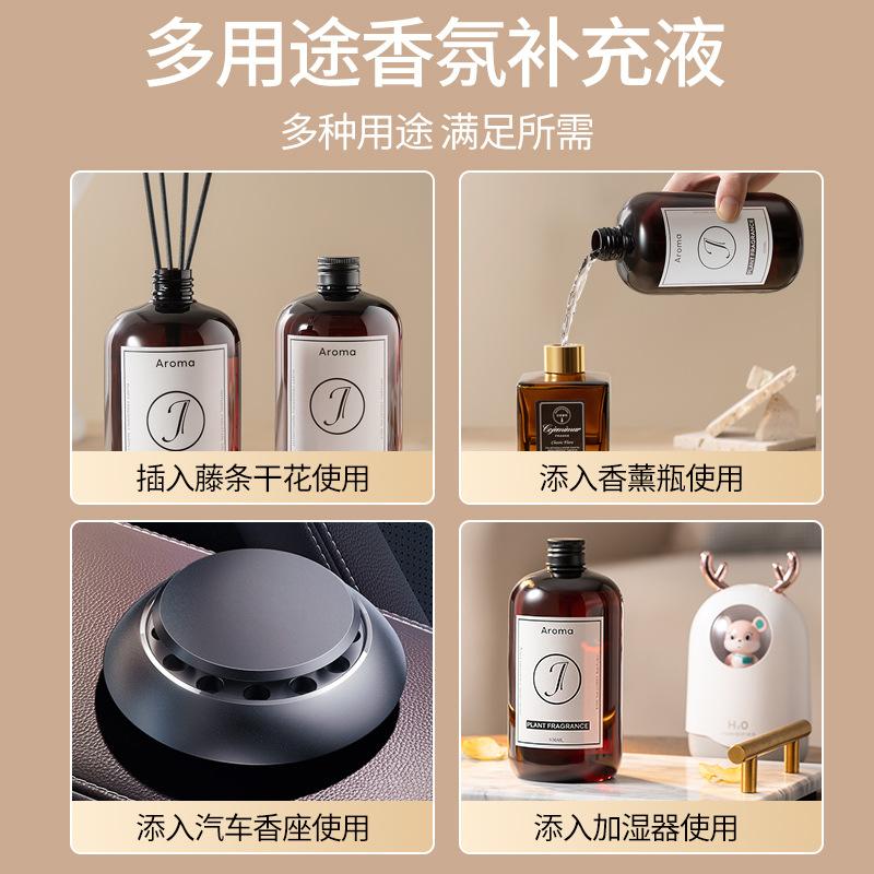 Aromatic Essential Oil Refill for Diffusers Long-Lasting Scent Enhancer for Home Office Bathroom Bedroom Use 500ml Bottle - Image 4