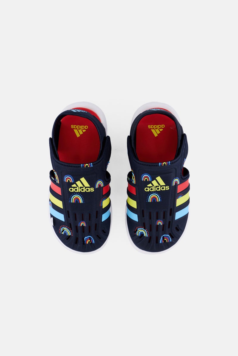 Adidas Kids Boy Velcro Closure Outdoor Sandal, Navy Blue  - Image 3
