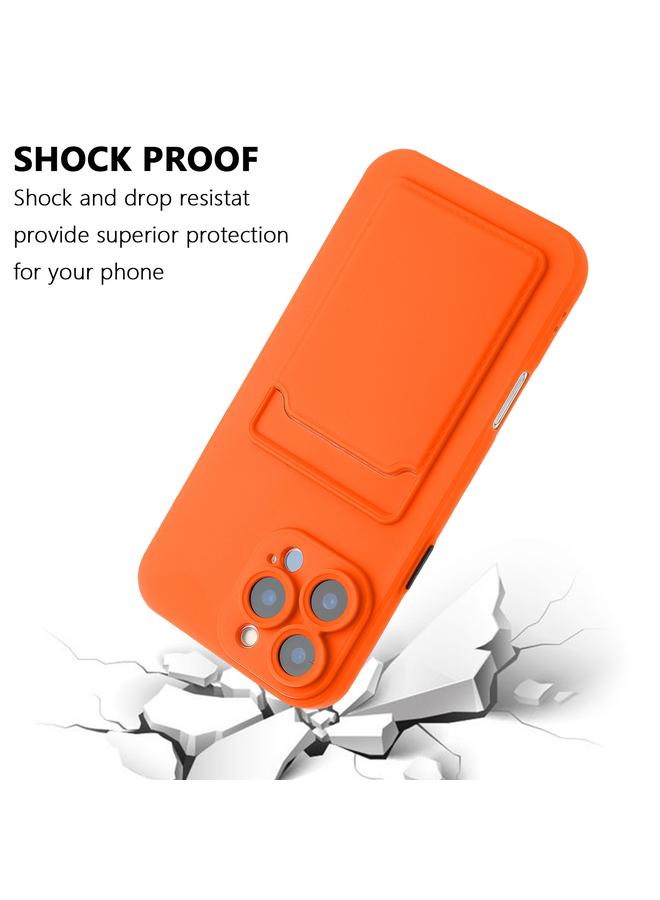 S-TOP Case For iPhone 16 Pro Skin Feel Card Contrast Color Button TPU Phone Case - Image 4
