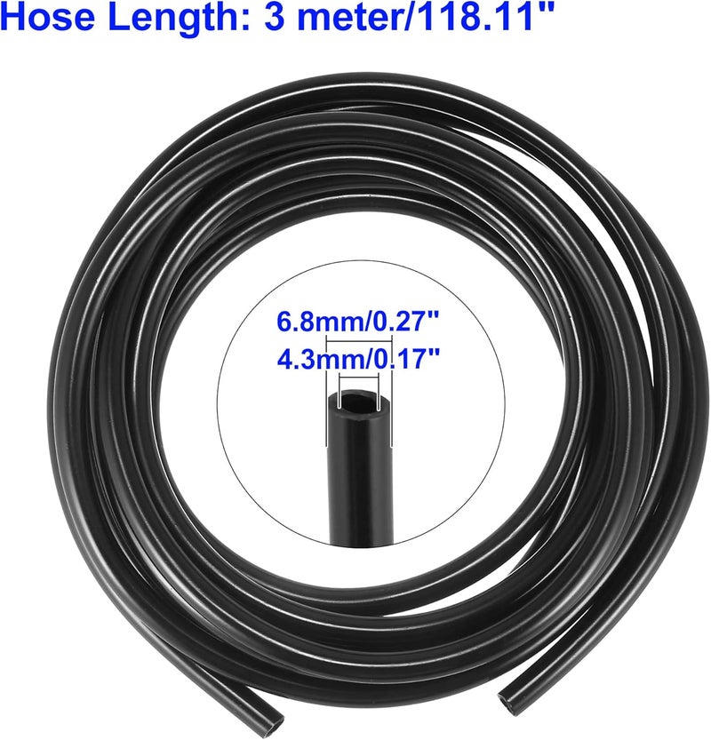 Multi-budget available picks Windshield Washer Hose Kit for Chrysler Dodge Ram, OE# 5116079AA 4805742AB, Includes 3M Fluid Hose and 12 Connectors, Windshield Wiper Spray Repair Kit, Black Temp fluctuation resistant crafted quality Long term storage compatible General purpose premium build Trendy natural assorted colors Slow wear optimized quality Cross-material combo compatible Labor saving Updated modern design All user friendly build In-Kingdom stored commodity Intercity storage hub Global light sturdy raw material Durability enhanced Light durable upgraded substance All condition fit Shop & home all-space compatible All item simple matching build Desert area eligible deliver Flat working surface Low wear optimized build Matte anti slip finish Transit damage prevent build Classic modern blend design Remote village delivery cover - Image 2