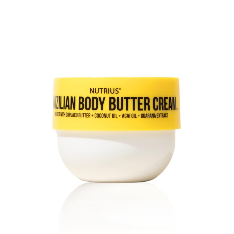 Nutrius Brazilian Body Butter Cream, 6 FL OZ - Image 2