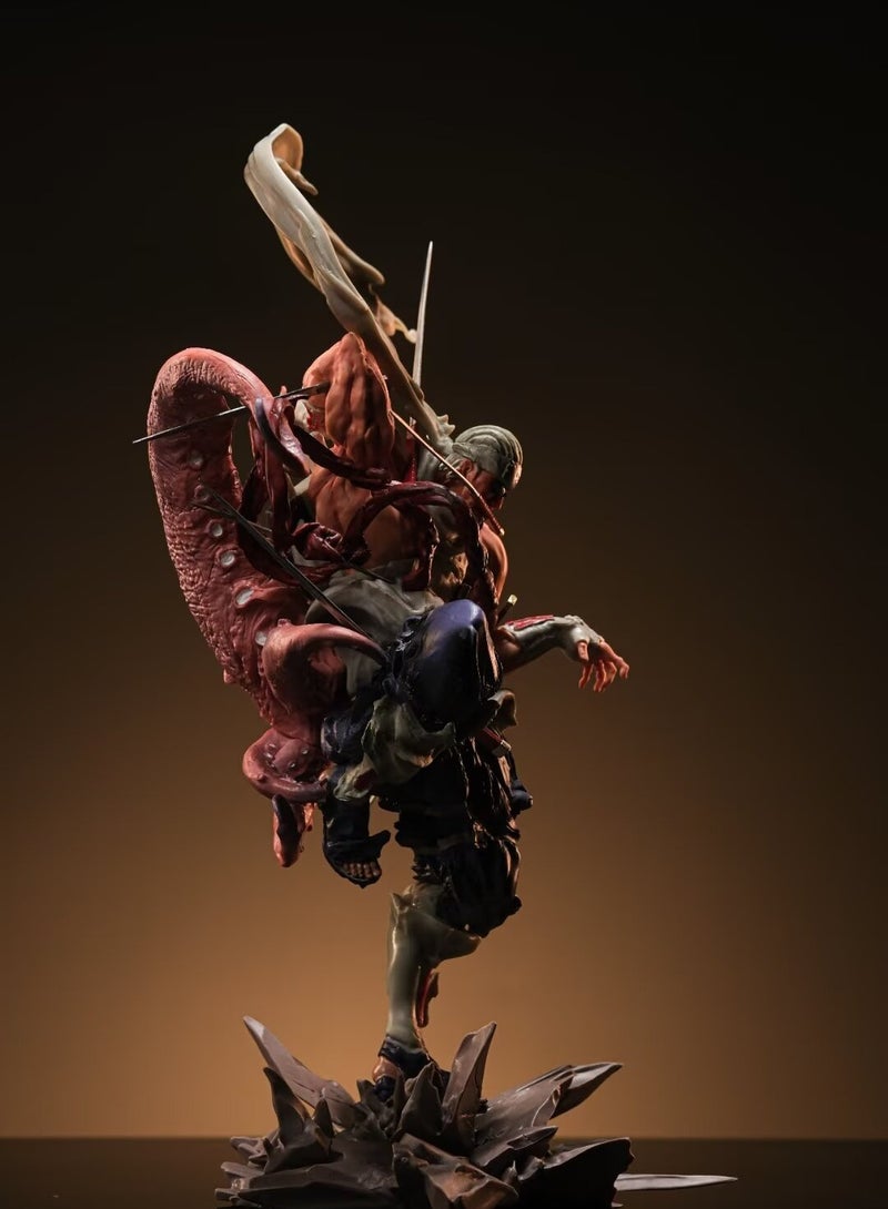 هالامودو النينجا النار الظل القاتل الحديد النحلة ، أزياء شخصية أنمي نموذج ، هدية الديكور - Image 3