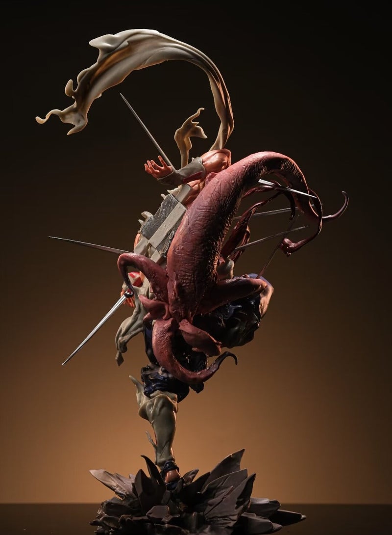 هالامودو النينجا النار الظل القاتل الحديد النحلة ، أزياء شخصية أنمي نموذج ، هدية الديكور - Image 5