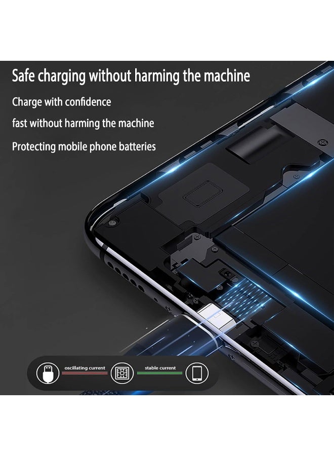 ZERO SPACE 3-in-1 Multi Charging Cable ZA086 - Fast Charging Nylon Braided USB/Type-C Input to Lightning, Type-C & Micro USB Output, High-Speed Data Transfer, Tinned Copper Core, Strong Durable Cable for Smartphones, Tablets, Laptops, Gaming Devices & Power Banks - Image 4