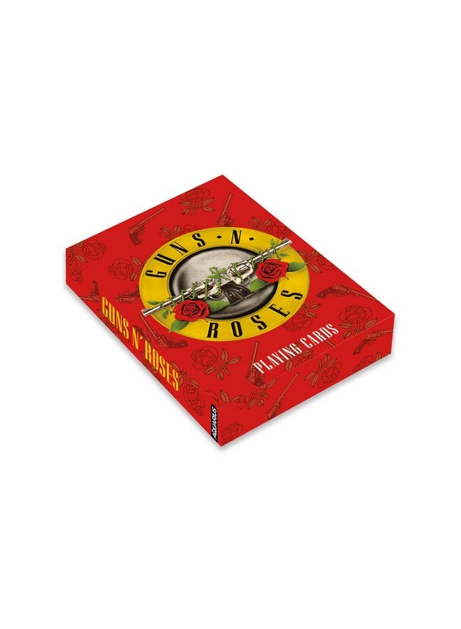 AQUARIUS Guns N' Roses Playing Cards - Guns N' Roses Themed Deck of Cards for Your Favorite Card Games - Officially Licensed Guns N' Roses Merchandise & Collectibles - Image 1