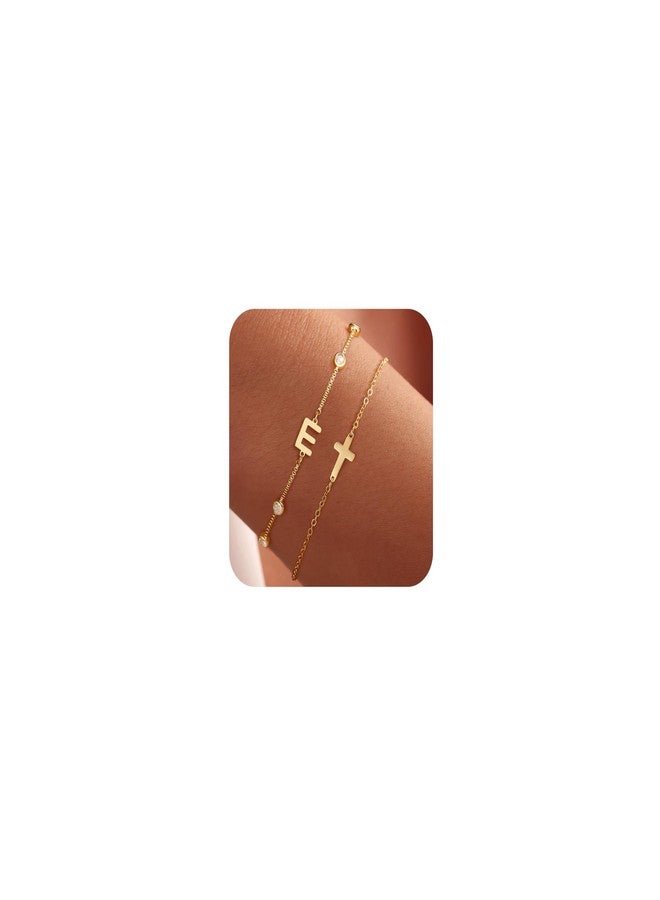 جياوجي هدايا للبنات، مجوهرات للأطفال - أساور بحرف E للبنات، هدايا للبنات، هدايا للمراهقات، أشياء عصرية، هدية عيد ميلاد للبنات من عمر 6 إلى 12 سنة، ابنة، أخت، ابنة أخت - Image 1