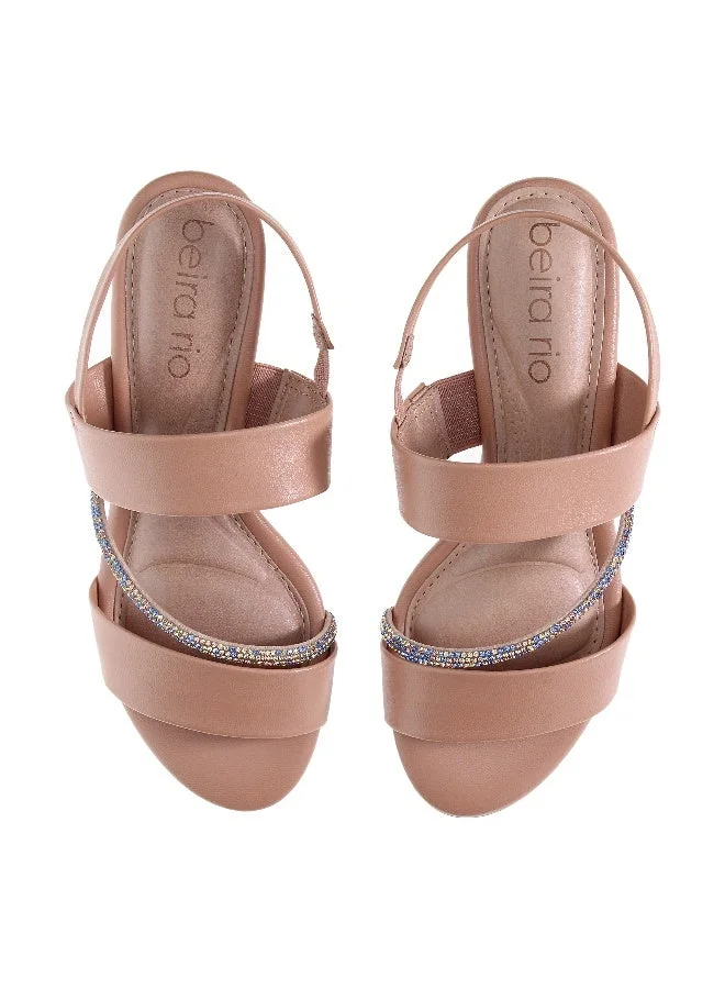 Beira Rio  BEIRA RIO Mid Heel Sandals For LADIES for Women | Best Price UAE