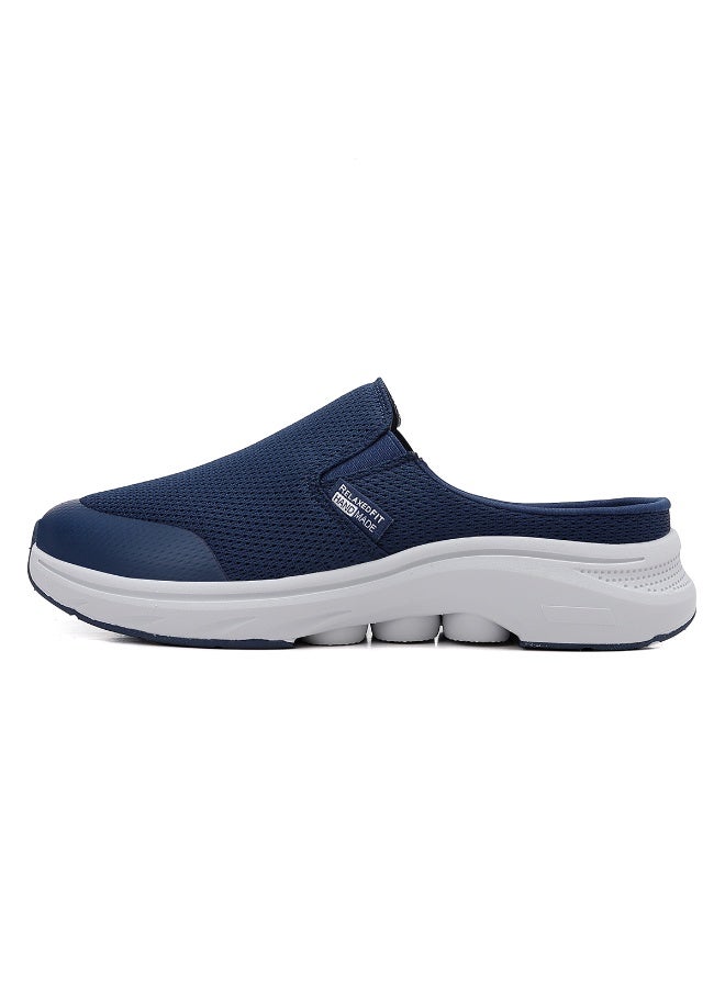 سكاي فيو نعال رجالية كاجوال من نوع ميولز، أحذية منزلية مريحة سهلة الارتداء للمشي مع نعل داخلي وخارجي مضاد للانزلاق - Image 2