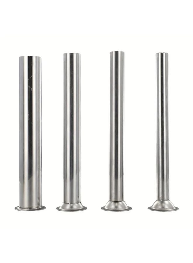 Large Four Piece Set Sausage Stuffer Filling Tubes Nozzles Funnels - Image 2
