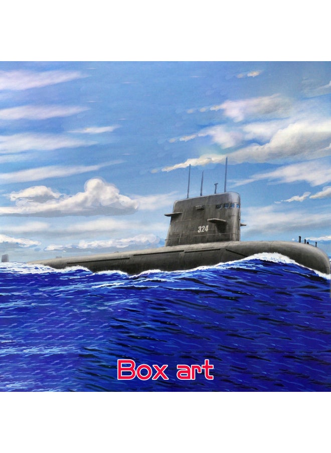 Trumpeter Assembling Model Ship Model Hand-made Assembling 1:350 China Sea 039 Song Class Submarine 83502-Color:Original Model