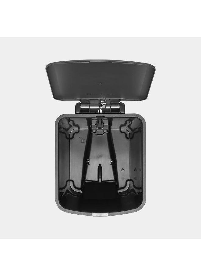 brabantia Durable High Quality Recycled Plastic Pedal Bin Dark Grey 25 Liter 800269  - Image 3