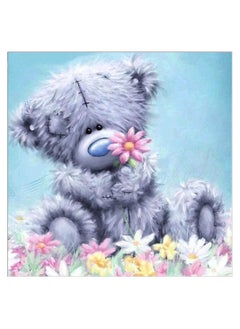 Y&D DIY 5D Diamond Arts Painting Kits Full Drill, Cartoon Bear Crafts Pictures by Numbers, Cross Stitch Embroidery Rhinestone Canvas Kits, Home Wall Decorations-30x30cm  - Image 1