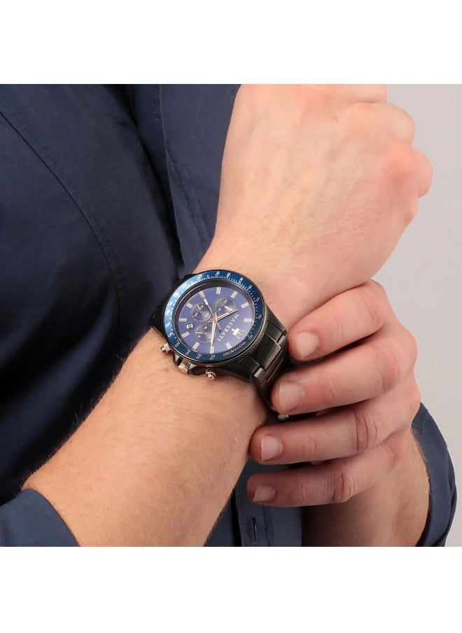 Maserati - Maserati Men's Sfida Collection Stainless Steel Grey PVD Watch with Stainless Steel Bracelet - R8873640001 - Image 1