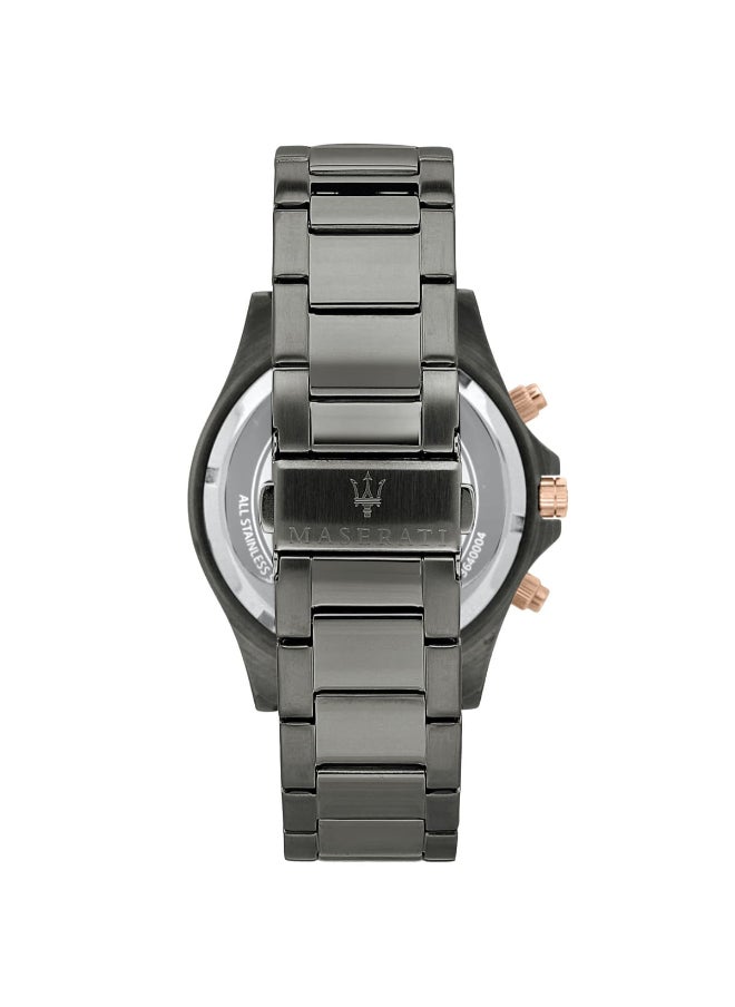 Maserati - Maserati Men's Sfida Collection Stainless Steel Grey PVD Watch with Stainless Steel Bracelet - R8873640001 - Image 1