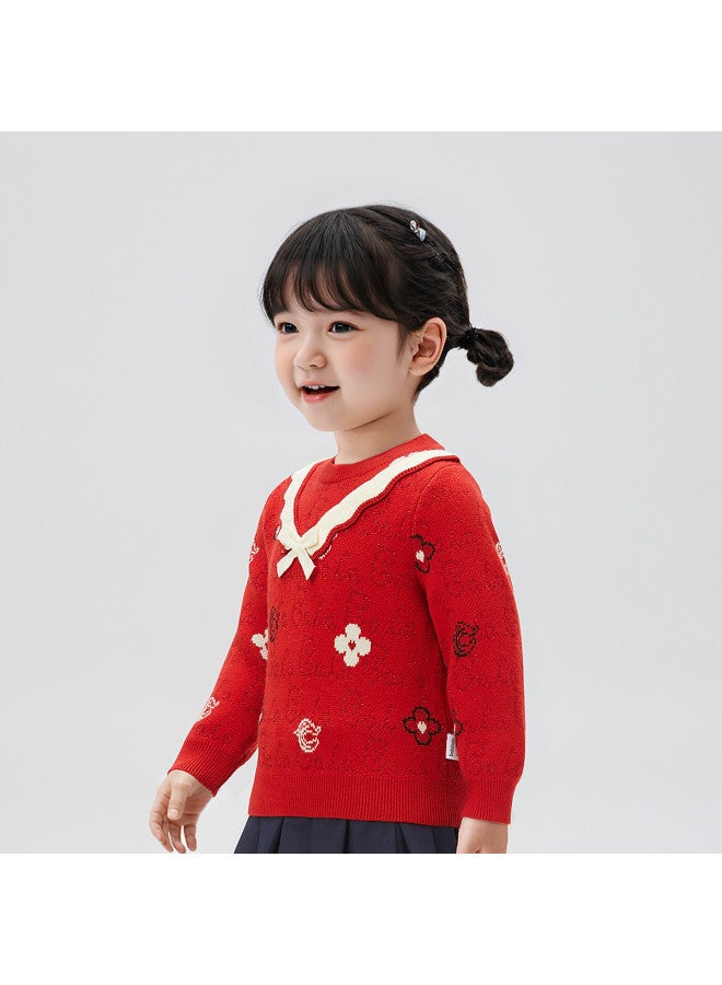 balabala Girls' Sweater - Stylish Spring/autumn Fashion - Image 3