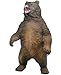 Gemini&Genius GeminiGenius Brown Bear Toy Large Grizzly Safari Animal Figurine Lifelike Wildlife Action Figure for Kids Learning and Play Animal World Collectible Gift - Image 2