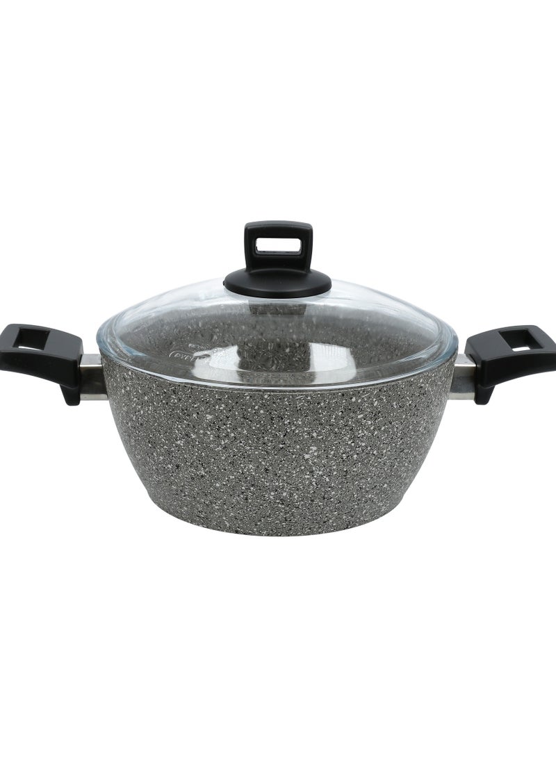 ALBERTO 7 Piece Granite Cookware Set - Image 3