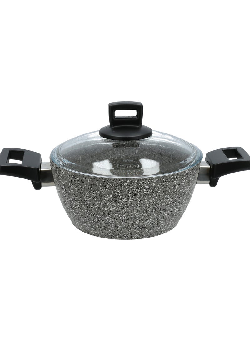 ALBERTO 7 Piece Granite Cookware Set - Image 5