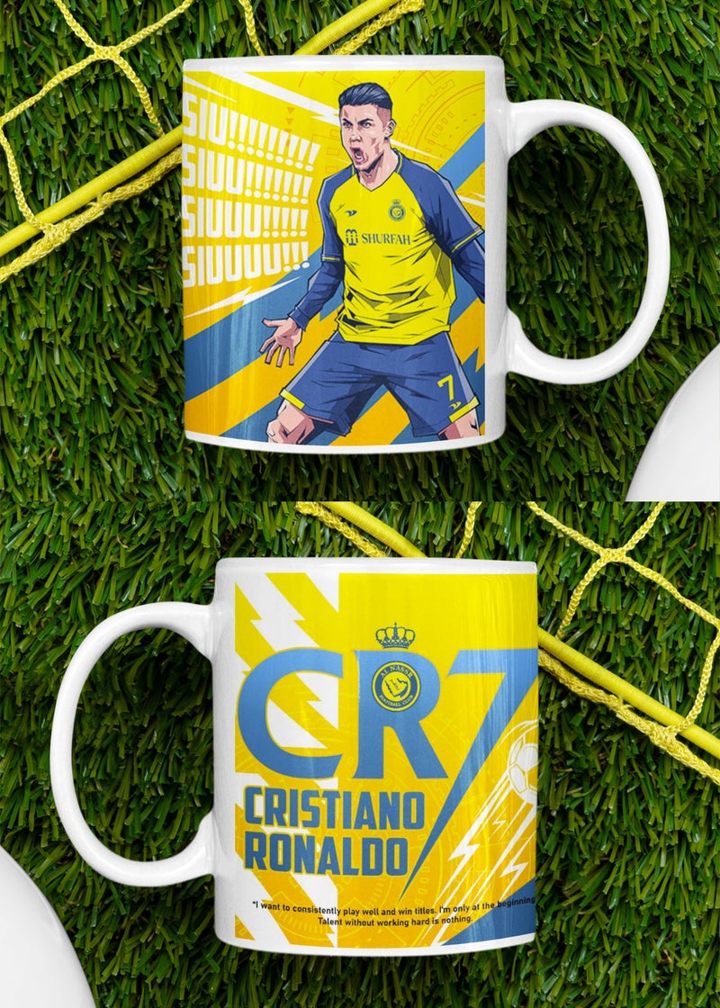SINCE 7 STORE NASSR Goat Mug for Gifting/for Football Fans/for Fans 350ml - Image 4