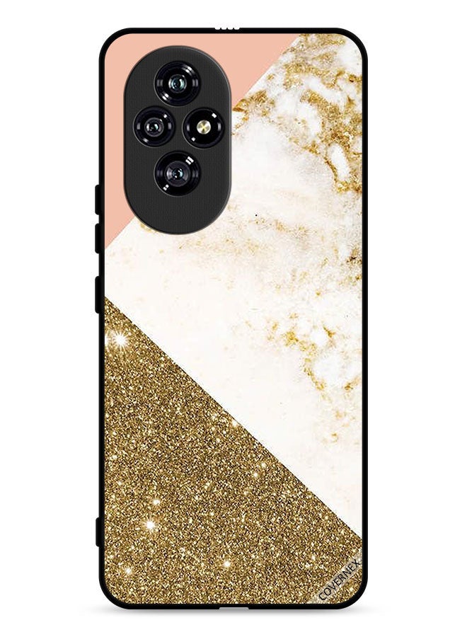 Covernex Honor 200 5G Protective Case Cover Glitter & Marble Pattern - Image 1