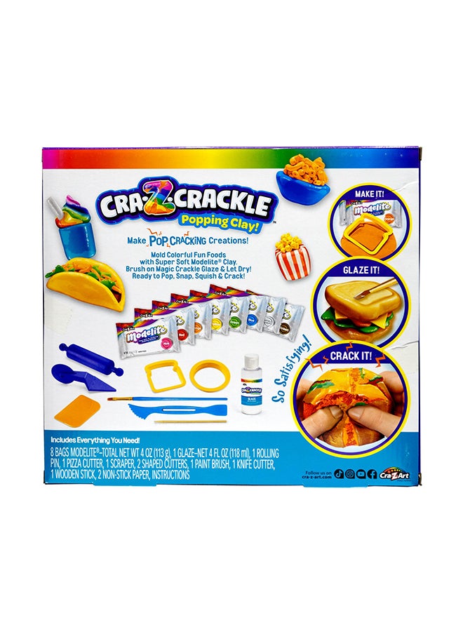 Cra-Z-Crackle - Clay Create And Crack Fun Foods Popping Clay - Image 1
