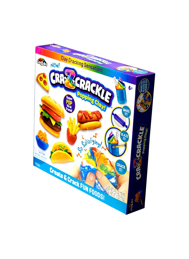 Cra-Z-Crackle - Clay Create And Crack Fun Foods Popping Clay - Image 1