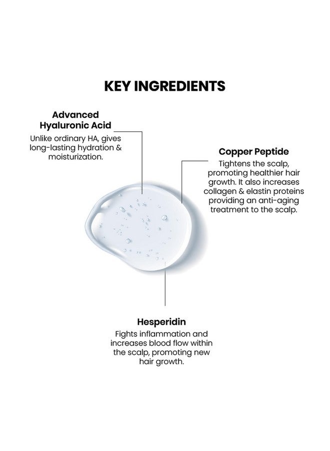 ThriveCo Scalp Vitalizing Serum | Tightens Scalp Skin, Combats Inflammation, Gives Hydration, Prevents Hair Breakage & Promotes Hair Growth & Strength | For Men & Women | Travel-Friendly (10 ml) - Image 5