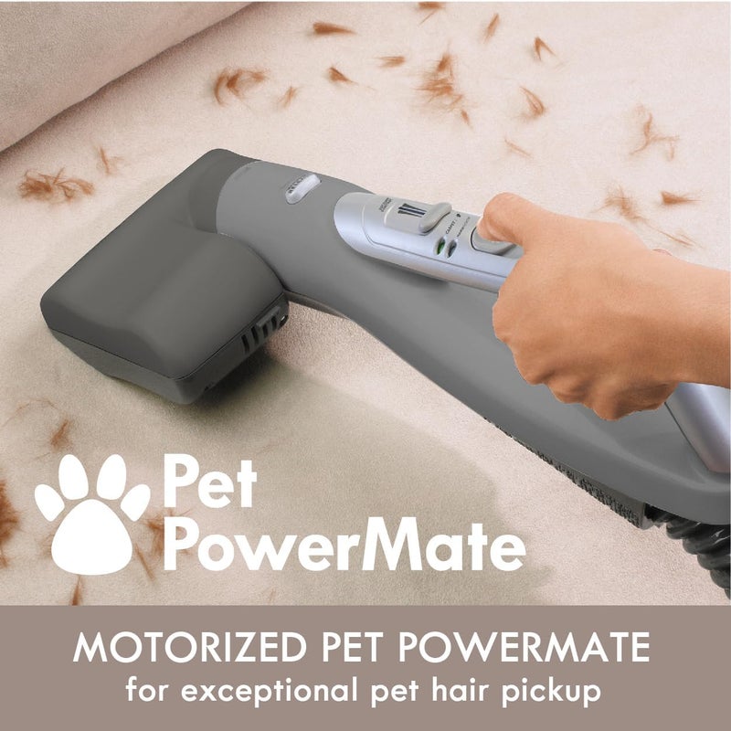 Kenmore مكنسة كينمور إليت 81714 صديقة للحيوانات الأليفة خفيفة الوزن مع كيس مع ملحق Pet PowerMate HEPA وقضيب تلسكوبي ممتد وسلك قابل للسحب و3 أدوات تنظيف - شامبانيا - Image 4