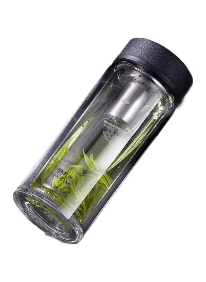 Wanxiang Glass Cup V20Rl, Business Office Gift Box Set, Double-Layer High Borosilicate Material, Home Use Water Cup With Filter - Image 2