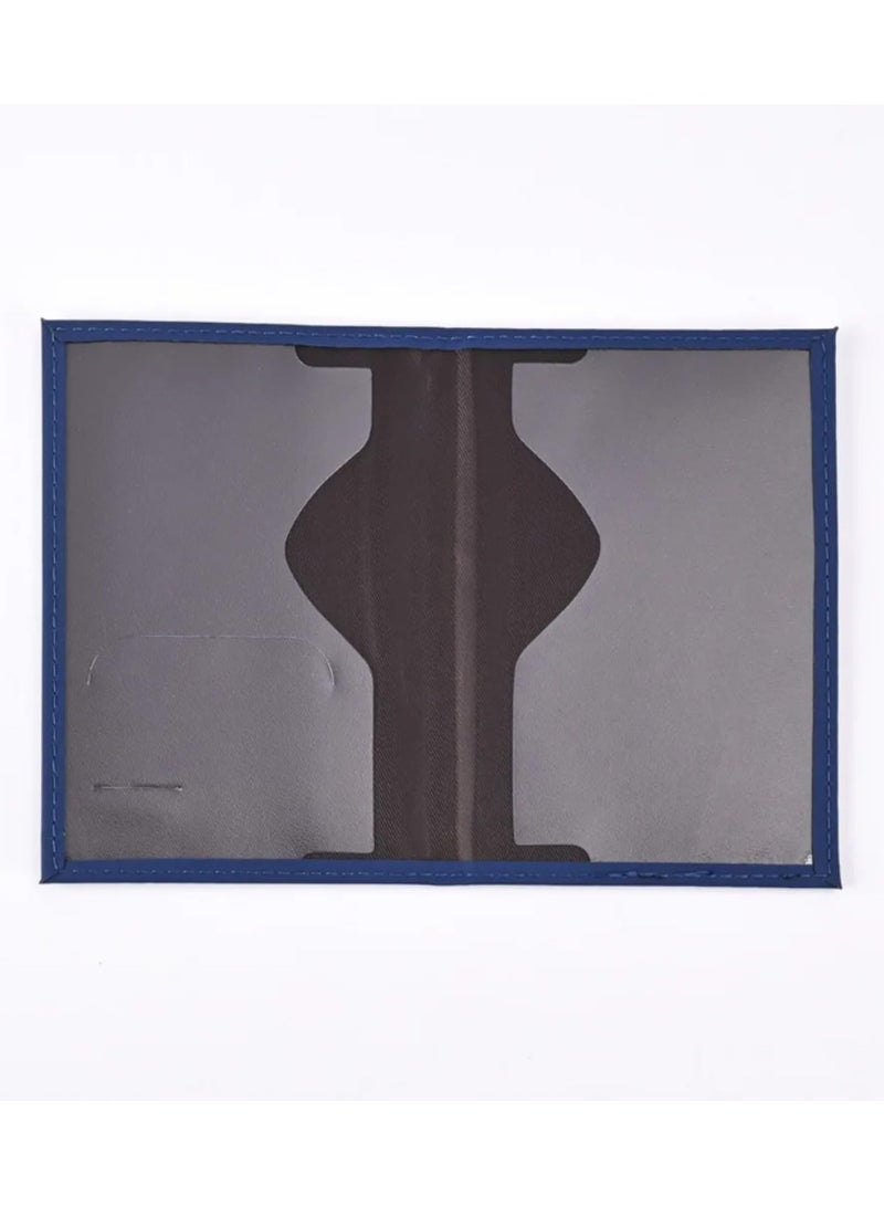 SOLDOUT Passport Protection Case Ticket Holder PU Leather Card Sleeve Multi-function ID For Cabin Flight Crew Pilot Traveller Tourist Couples (Pink) - Image 2