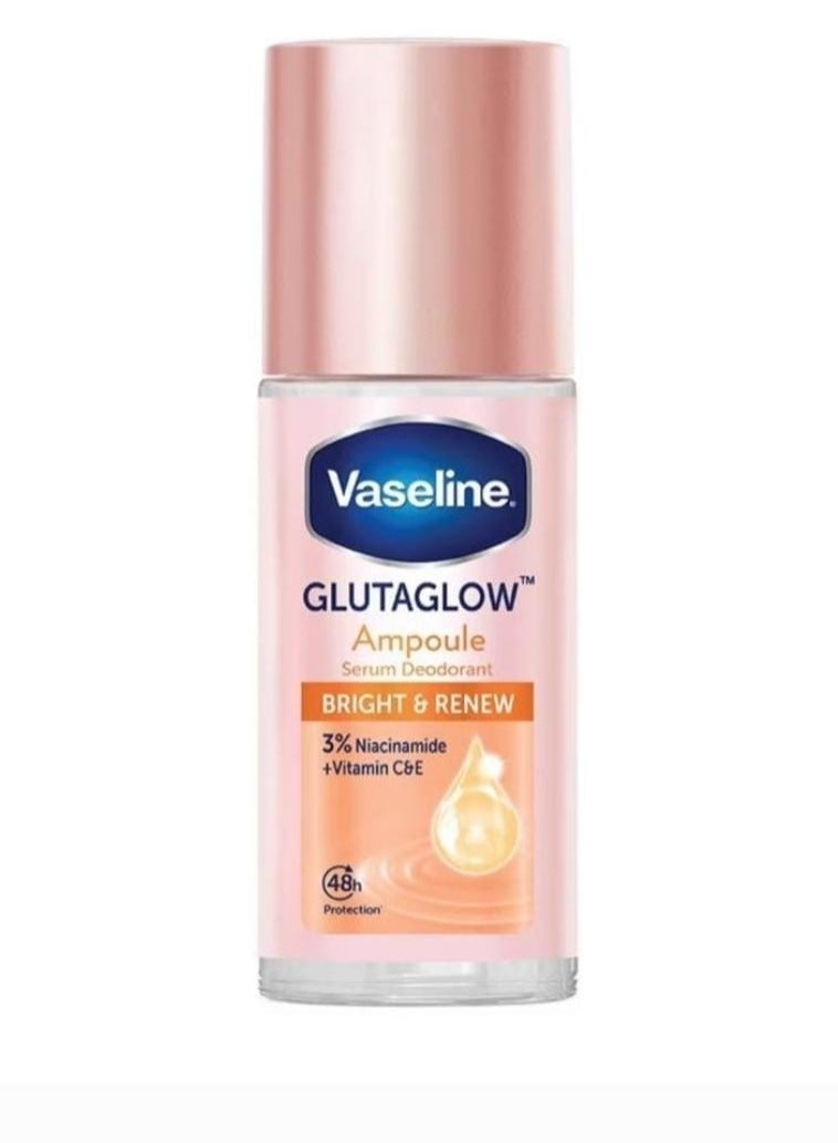 Vaseline Glutaglow Bright & Renew Ampoule Serum Deodorant - 45ml