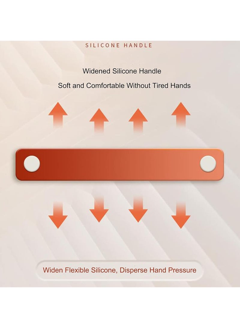 general Plastic Storage Basket with Handle Portable Shower Basket Storage Bin Bathroom Basket Kitchen, Dorm, Bedroom - Image 4